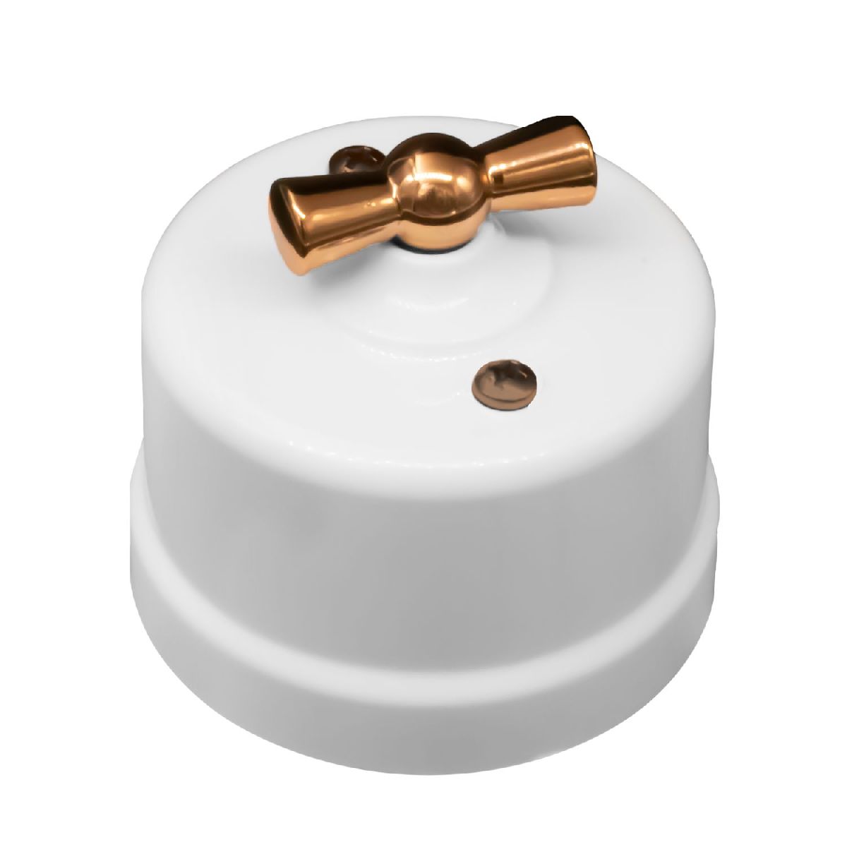 Выключатель одноклавишный Bironi Лизетта B1-200-21-C