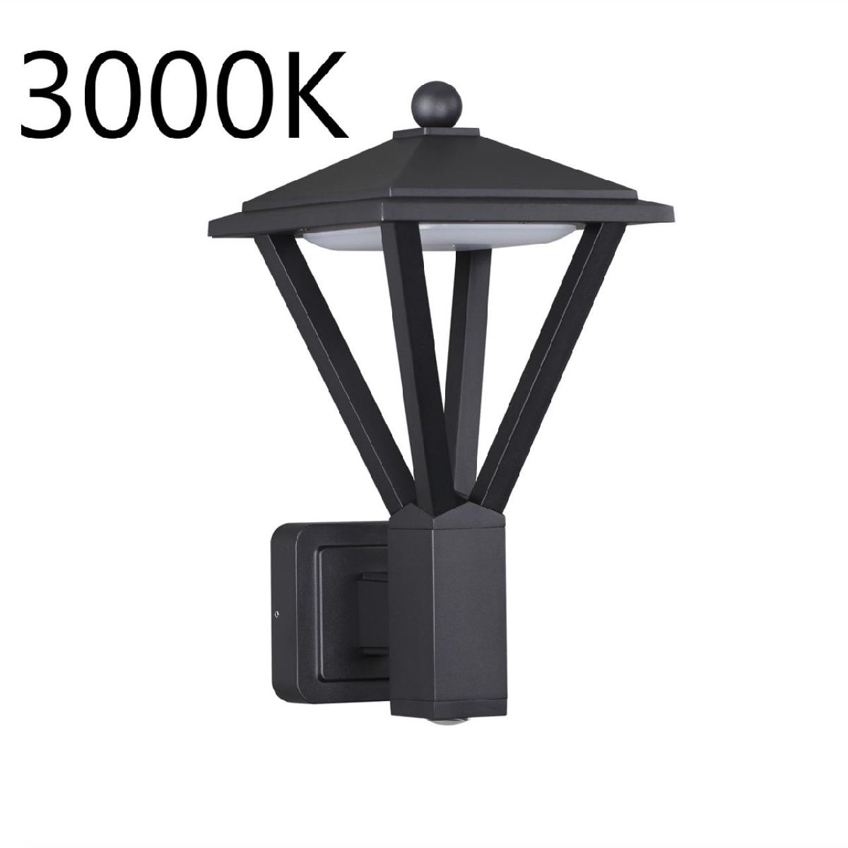 Уличный настенный светильник Odeon Light Nature Bearitz 6655/15WL3