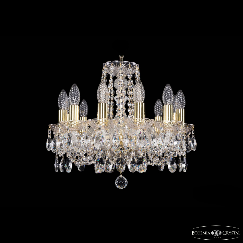 Подвесная люстра Bohemia Ivele Crystal 1402/12/141 G