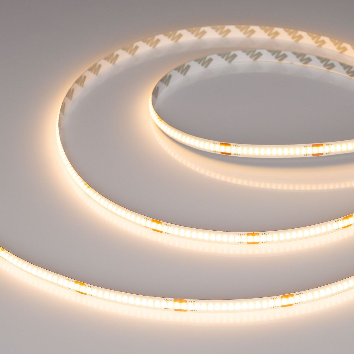 Светодиодная лента Arlight COB-X320-8mm 48V Warm2700 (8 W/m, IP20, 50m PRO REEL) 043242
