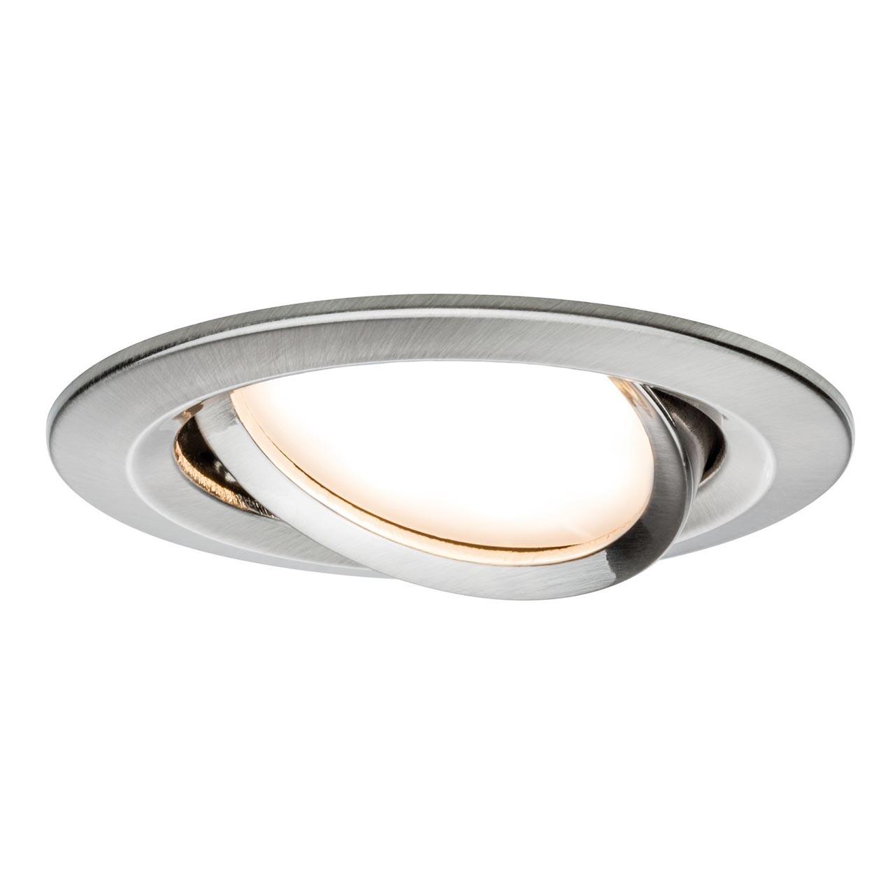 Встраиваемый светодиодный светильник Paulmann Premium Slim Coin 93866