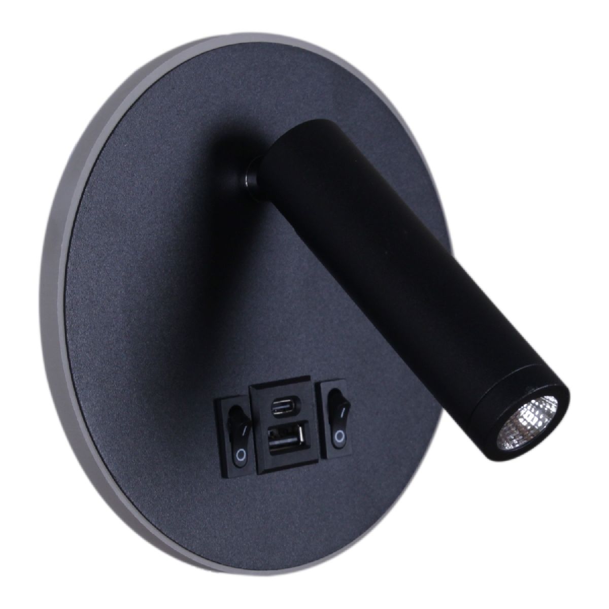 Спот Reluce 86203-9.2-001KT LED12W+USB BK