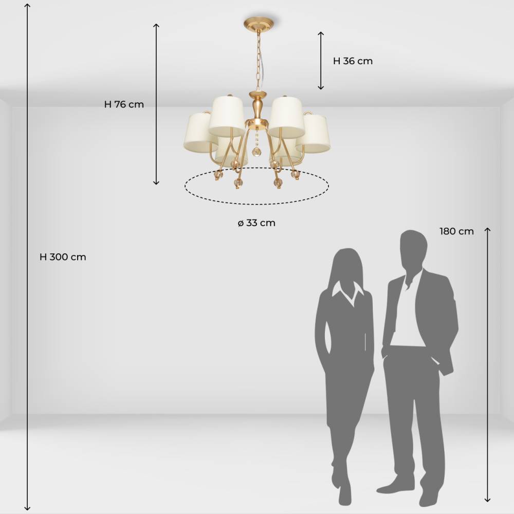 Подвесная люстра MW-Light Вега 329012206