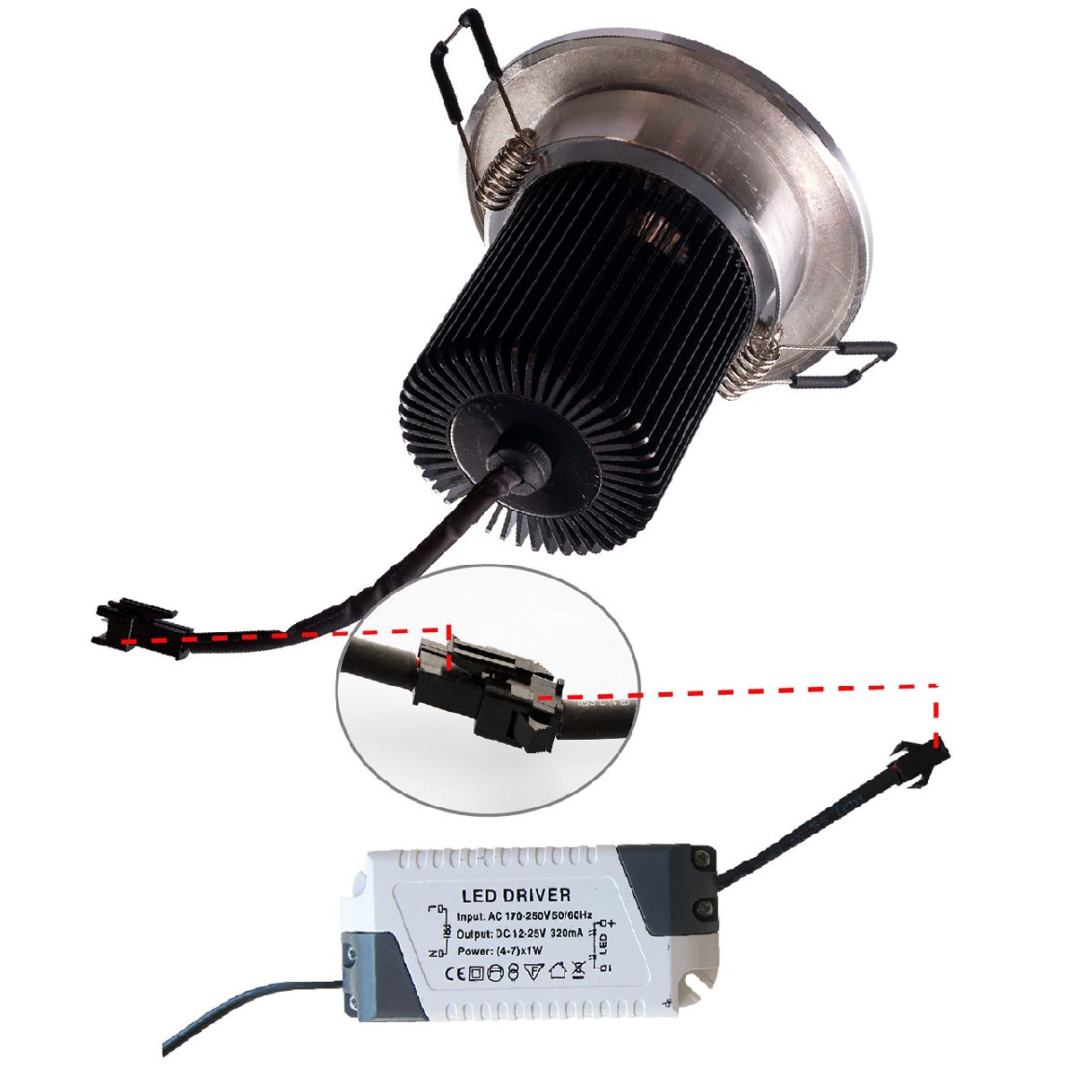 Встраиваемый светильник MW-Light Круз 637013901