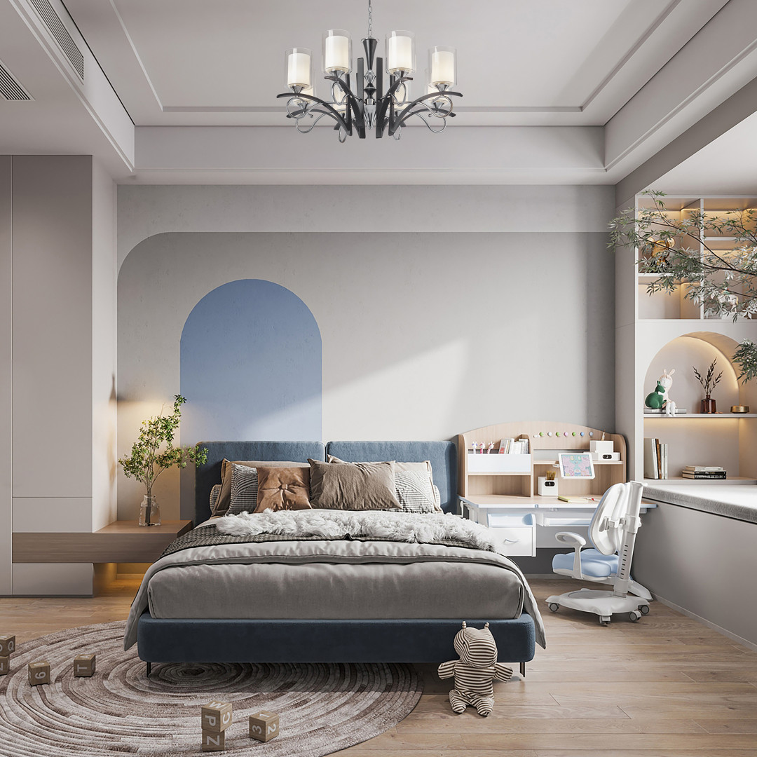 Подвесная люстра Arte Milano Florentia-9167 309167/8 Bk/Ni