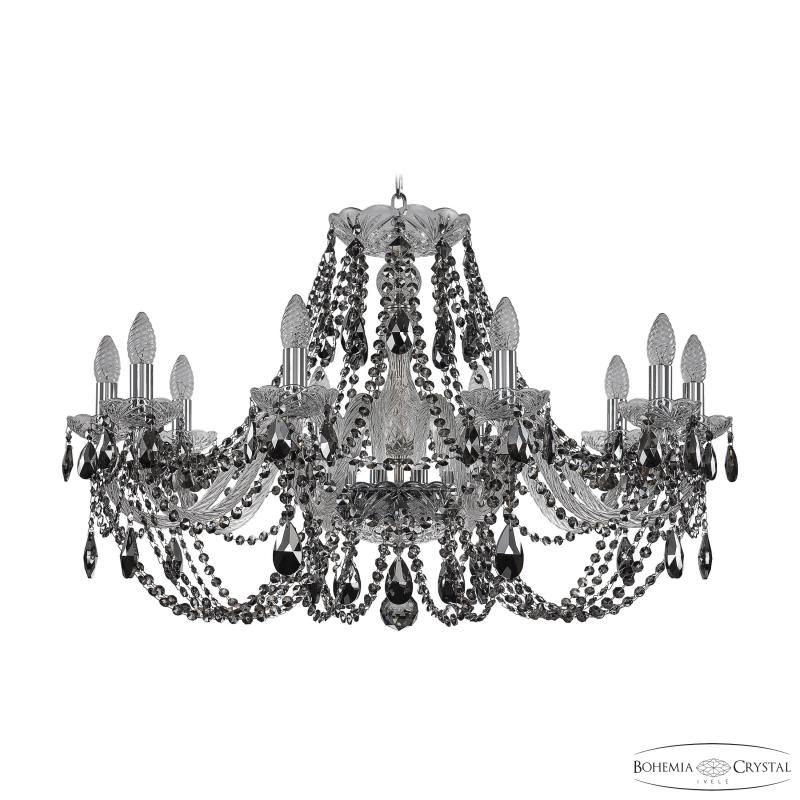 Подвесная люстра Bohemia Ivele Crystal 1406/10/300 Ni R781