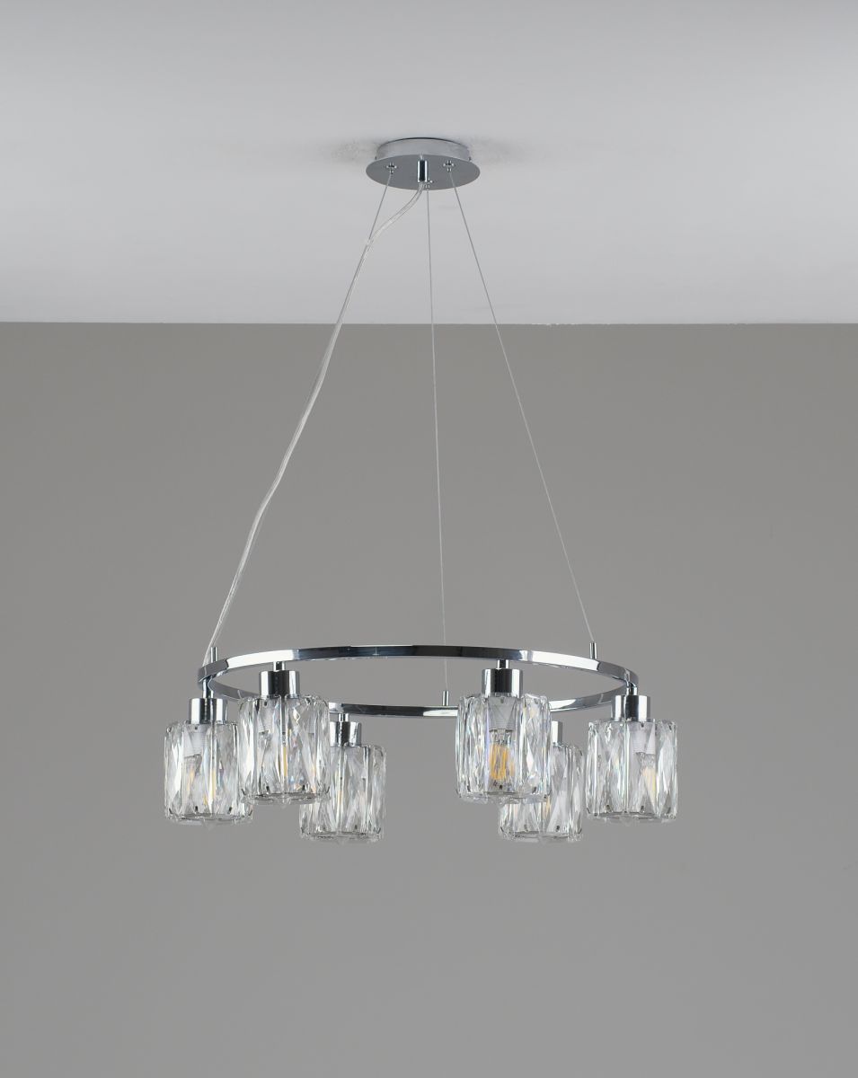 Подвесная люстра Moderli Prismique V11707-6P