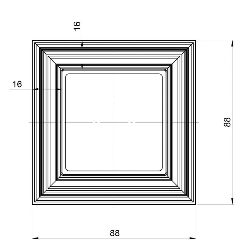 Рамка на 1 пост Liregus Retro 29-148