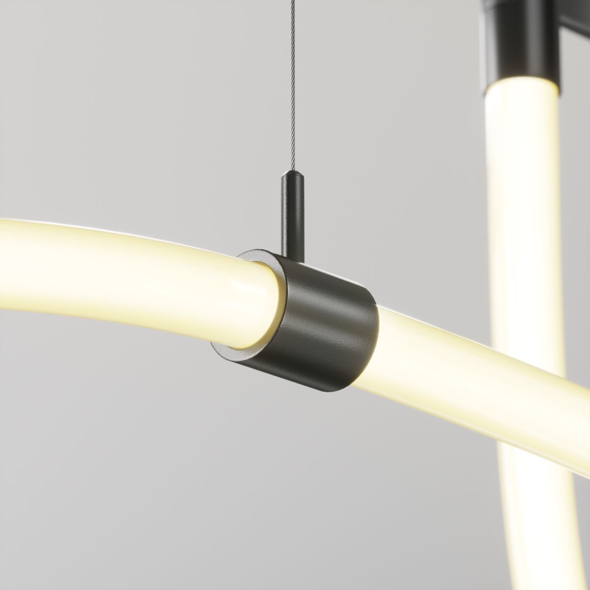 Потолочный коннектор с тросовым подвесом Maytoni Technical Tau TRA154CSW-1B