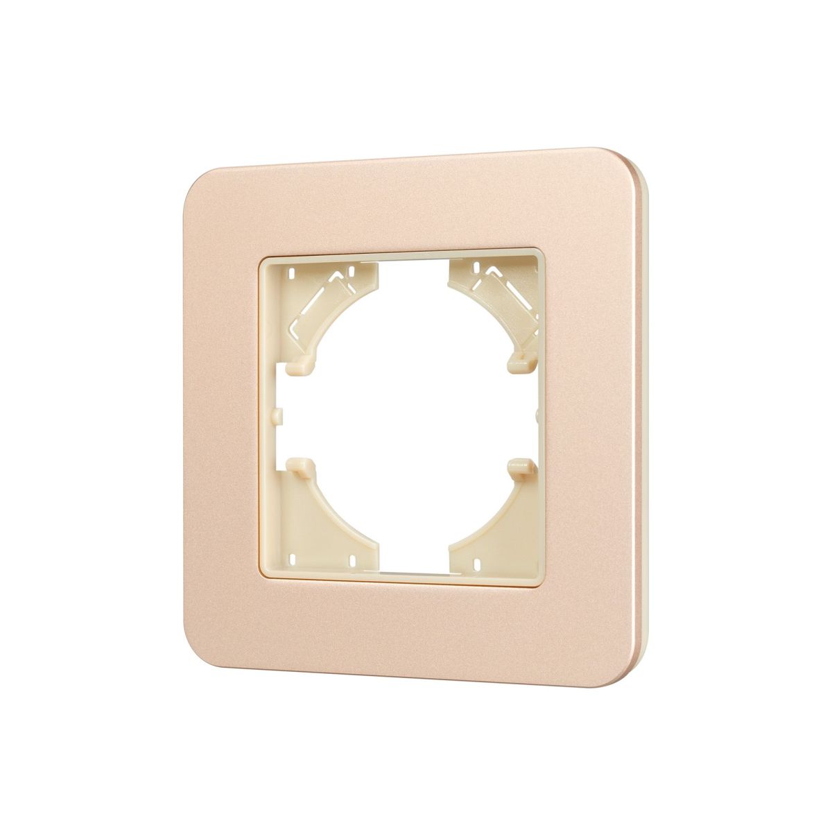 Рамка алюминиевая на 1 пост Arlight FRM-AKIRY-SFAL-1-GD 049686