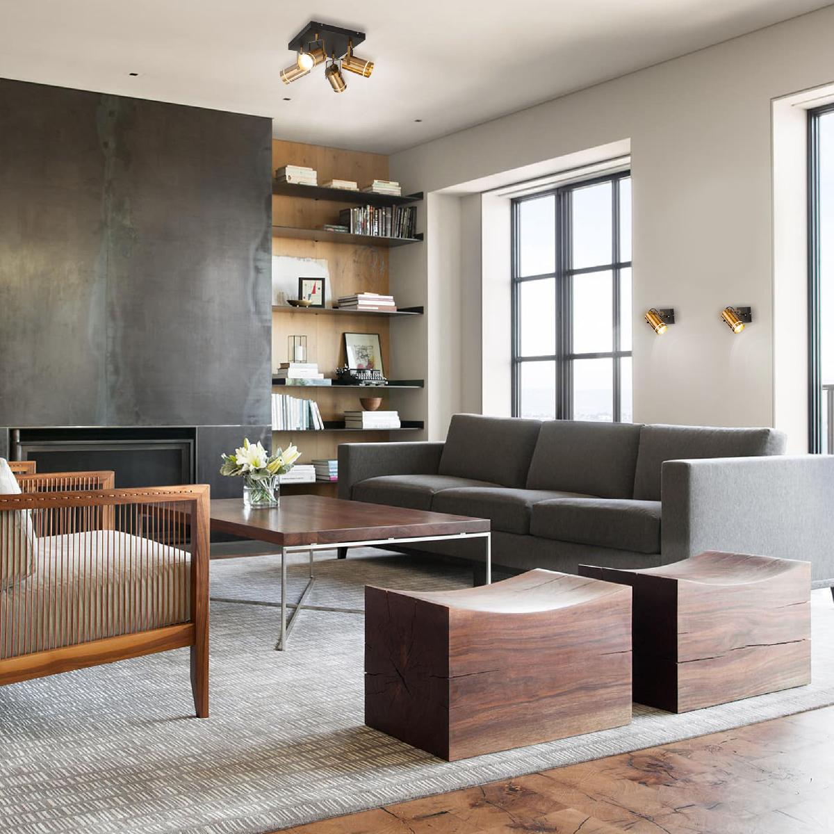 Настенный светодиодный светильник Eurosvet Bronze 20063/1 LED античная бронза