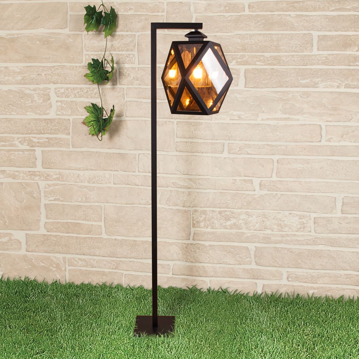 Уличный светильник на столбе Elektrostandard Ambra 35133/F черный 4690389176876 a056235