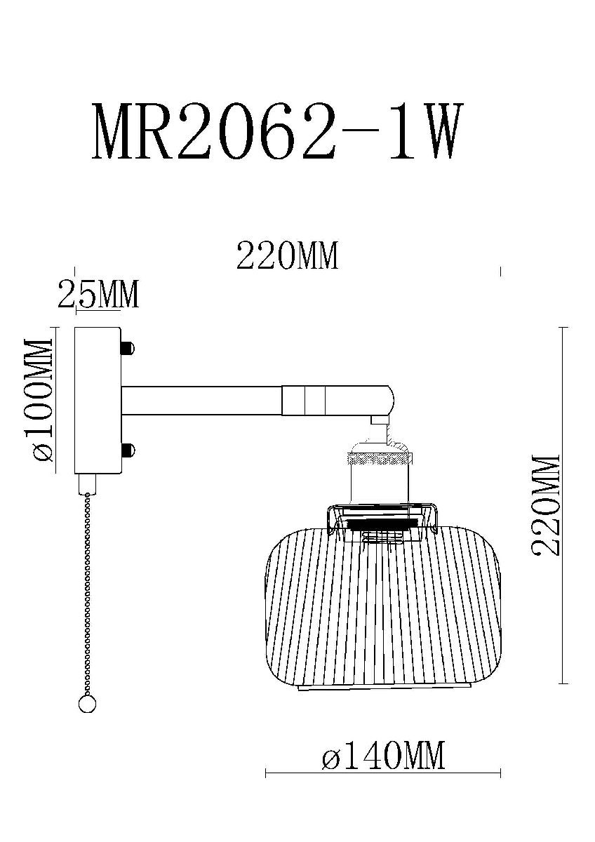 Спот MyFar Natalie MR2062-1W