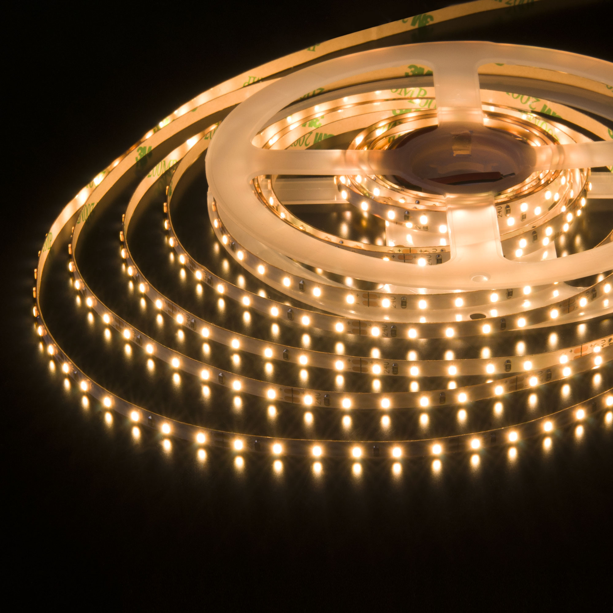 Светодиодная лента Elektrostandard 24V 8W 120Led 2116 IP20 тёплый белый 5м 4690389176623