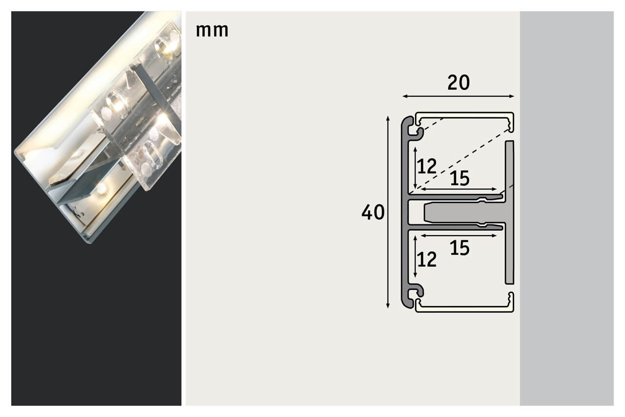 Профиль Paulmann Duo 70519 в Москве