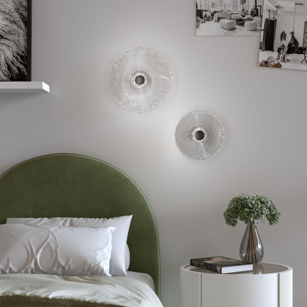 Настенный светильник Eurosvet Titania 40032/1 LED черный a070270