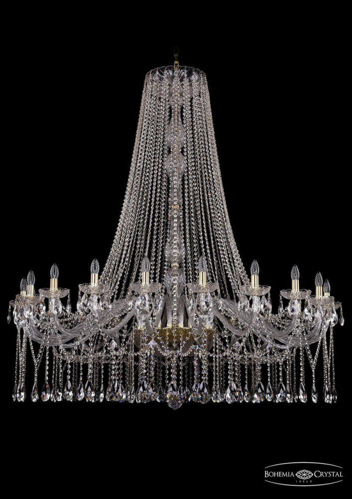 Подвесная люстра Bohemia Ivele 1413/20/530/h-159/G