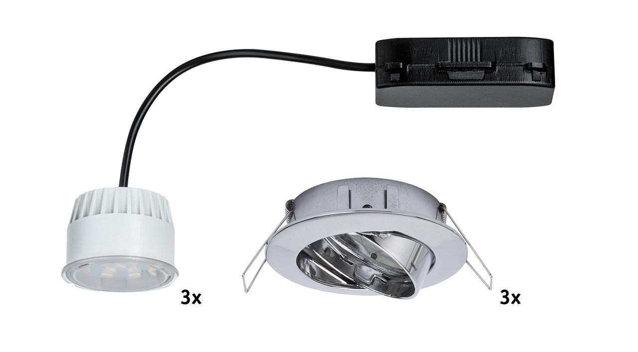 Встраиваемый светодиодный светильник Paulmann Premium Line Coin 92770