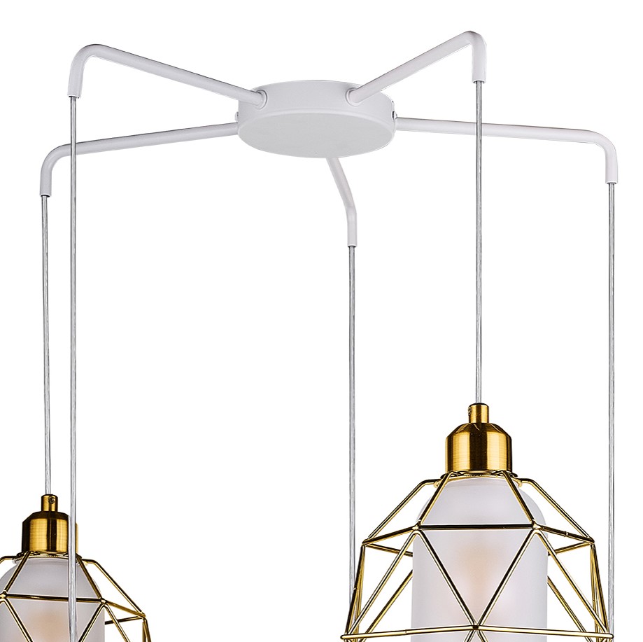 Подвесная люстра 33 Идеи PND16M.05.01.001.WH.PA-M35PA