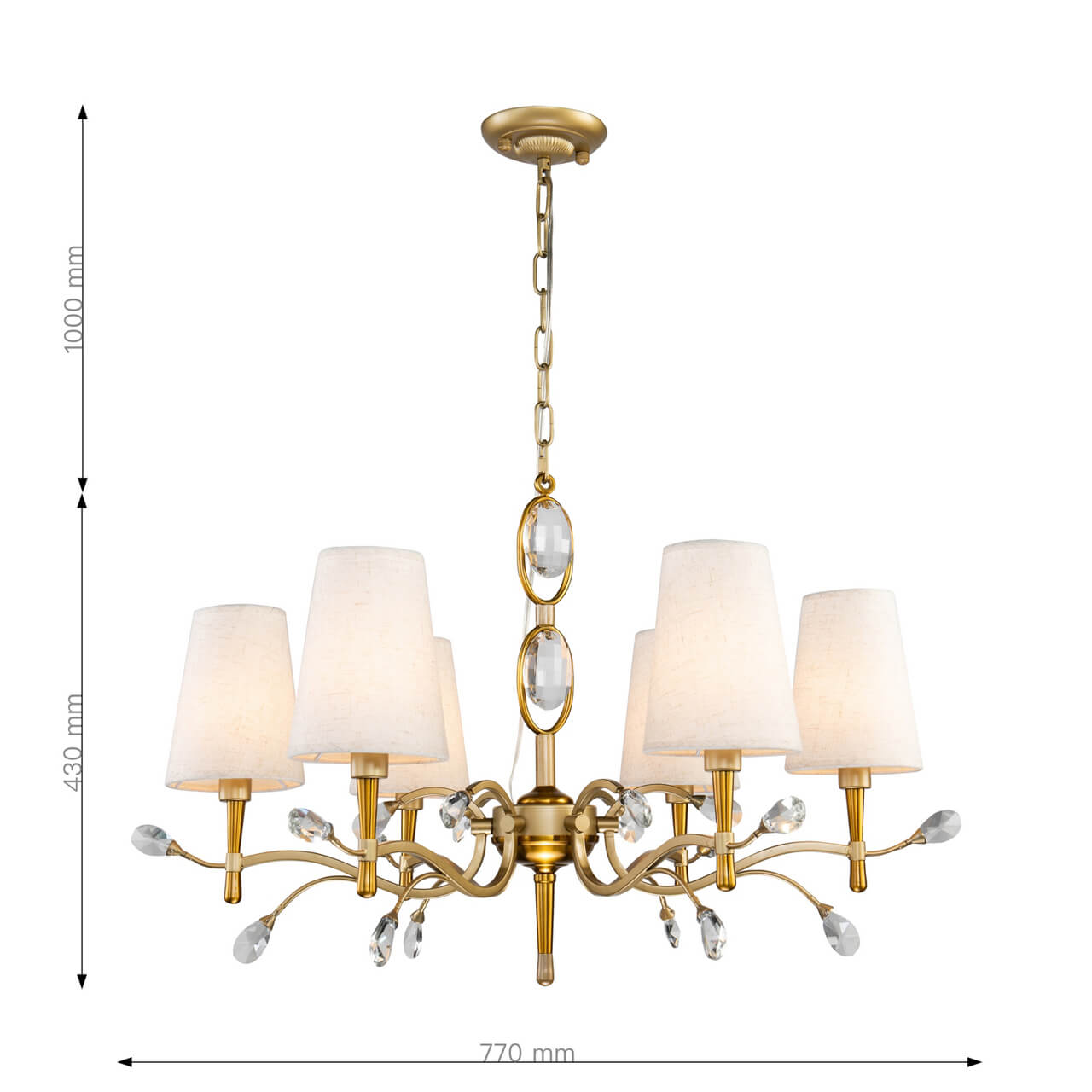 Подвесная люстра Favourite Luca 2703-6P