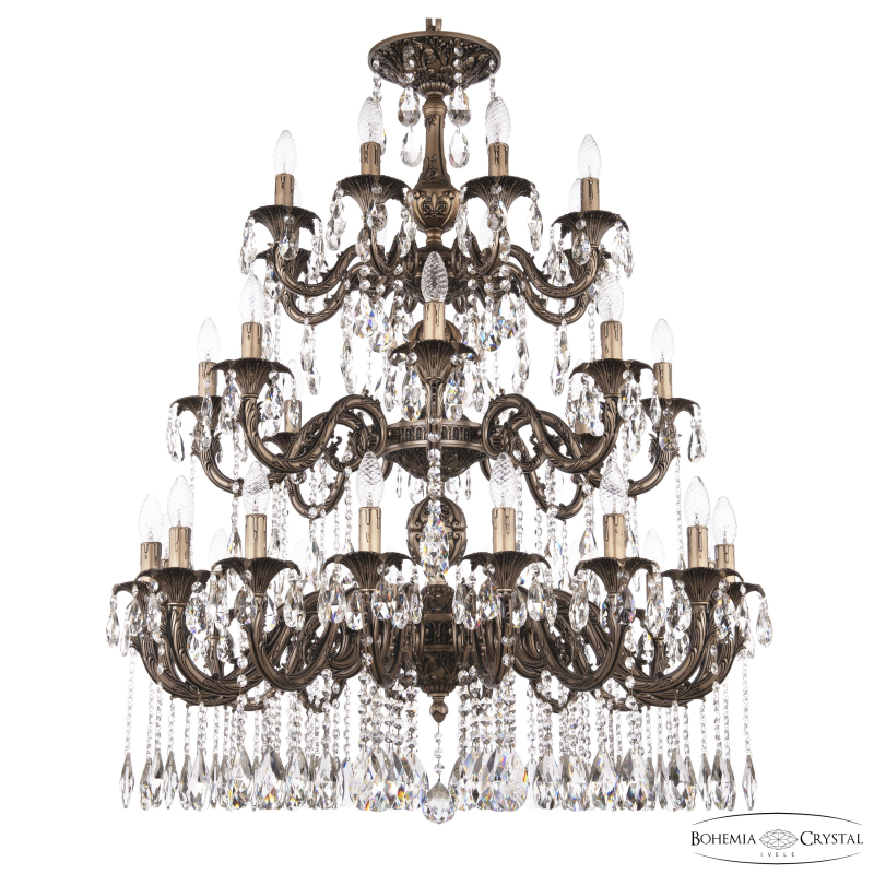 Подвесная люстра Bohemia Ivele Crystal AL79101/16+8+8/300/3d A SGB
