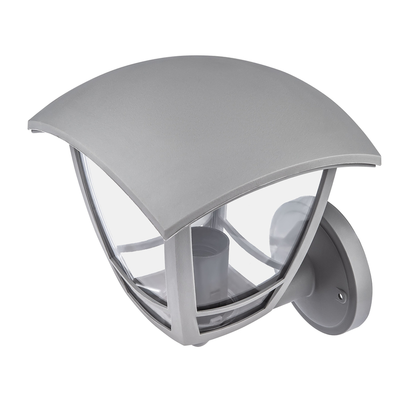 Уличный настенный светильник ЭРА НБУ 07-40-001 «Дели» серый Б0051205