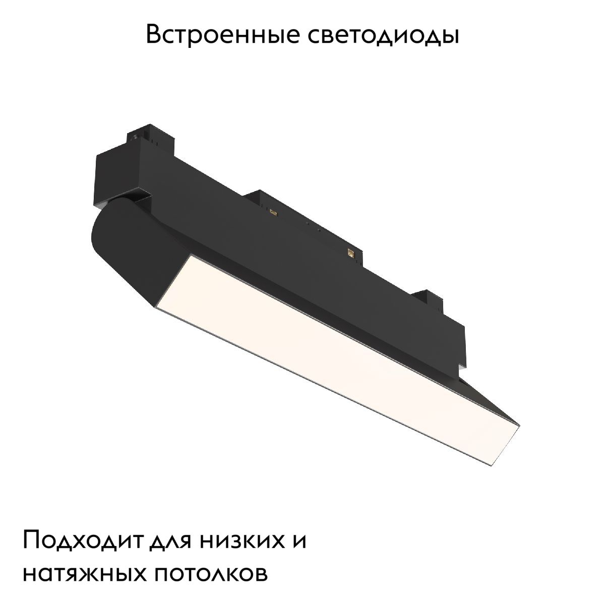 Трековый светильник Maytoni Technical Basis Rot TR075-2-20W4K-B