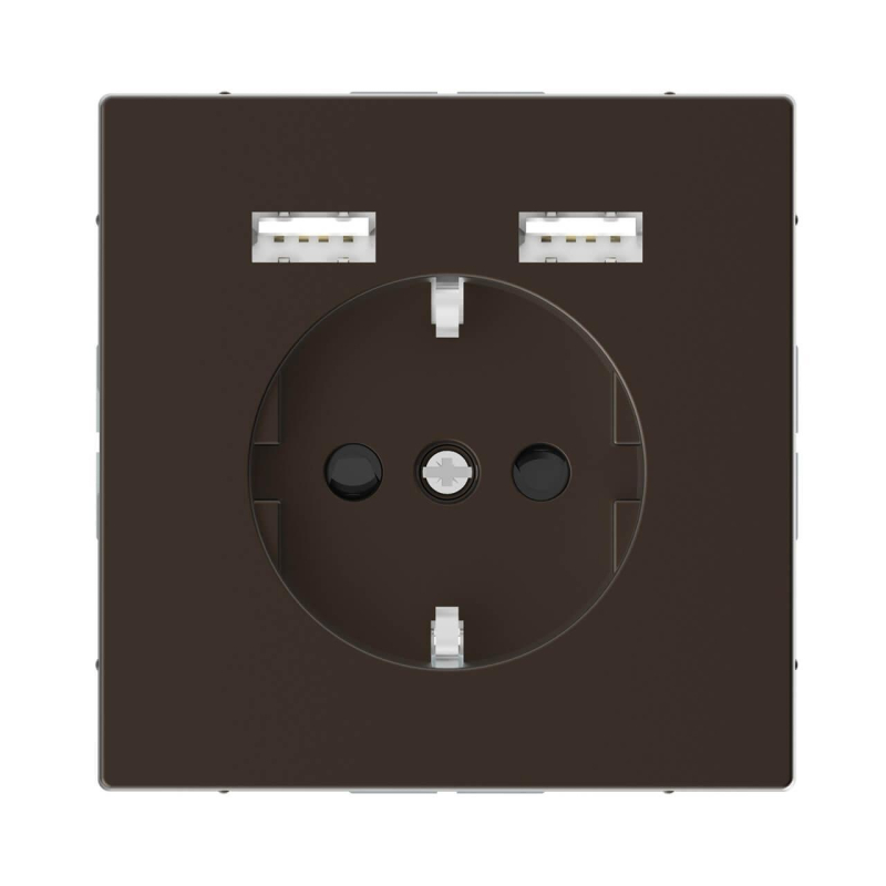 Розетка компьютерная USBx2 Schneider Electric Merten D-Life MTN2366-6052