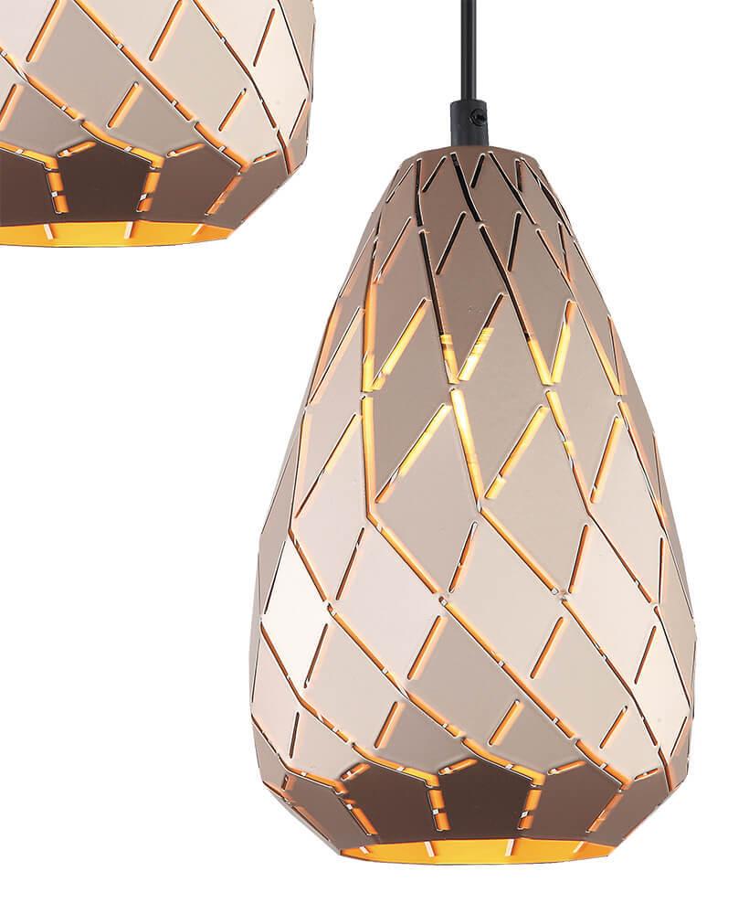 Подвесная люстра Lumien Hall Эос 4014/6P-BK-CR