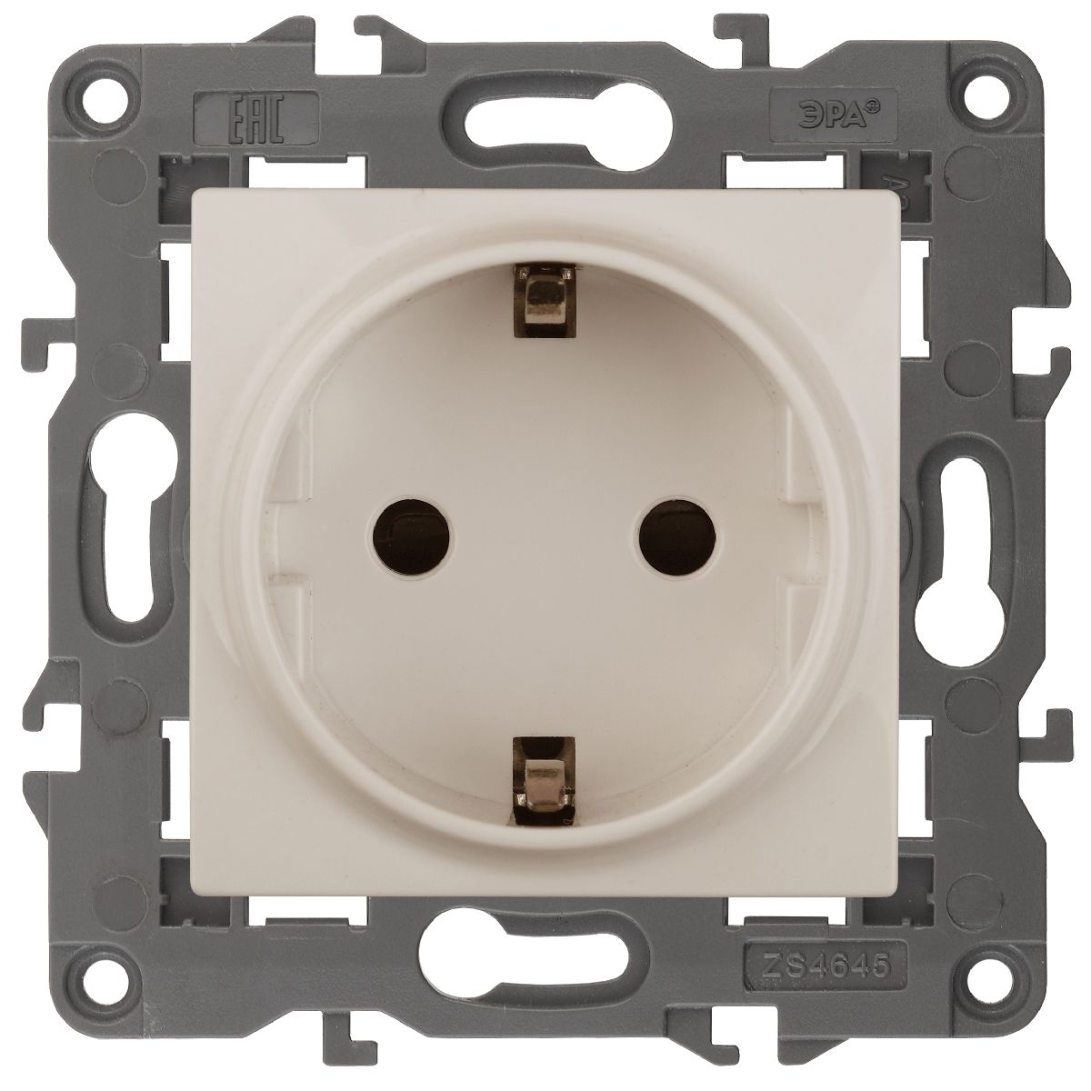 Розетка 2P+E Schuko со шторками Эра 14-2102-02 Б0034273