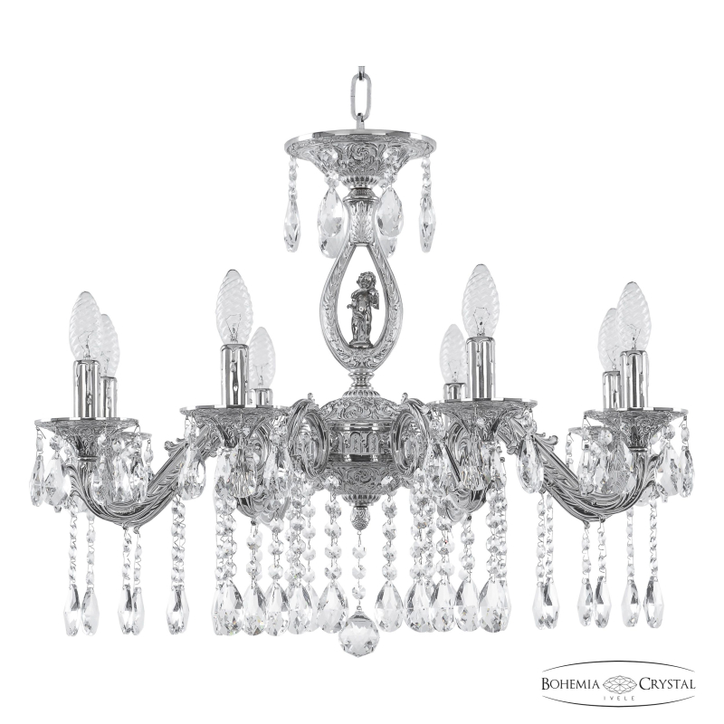 Подвесная люстра Bohemia Ivele Crystal Florence 71402/8/210 A NW FA4S