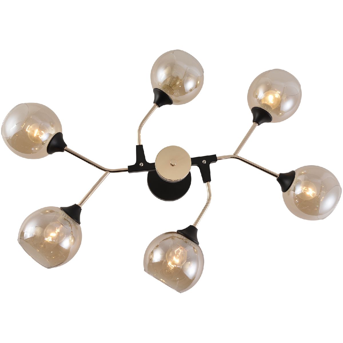 Люстра на штанге Reluce 01483-0.3-06 BK+FGD