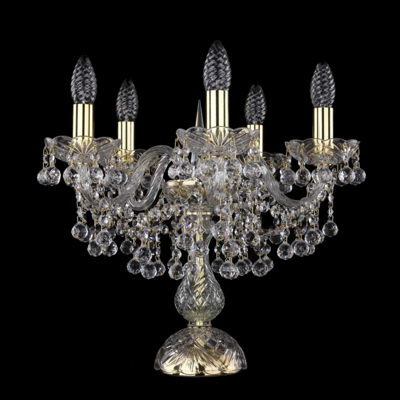 Настольная лампа Bohemia Ivele 1409L/5/141-39/G