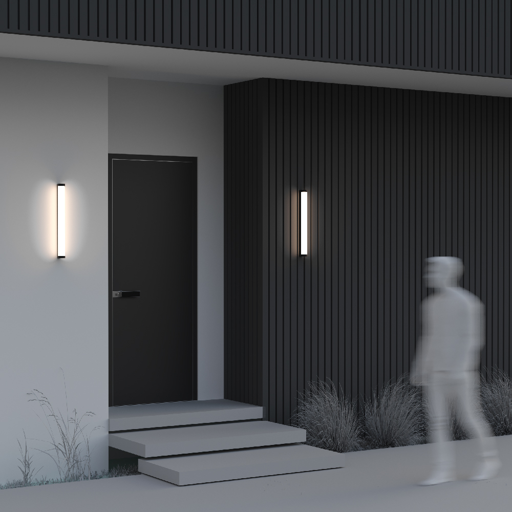 Уличный настенный светильник Maytoni Rounge O482WL-L16B3K