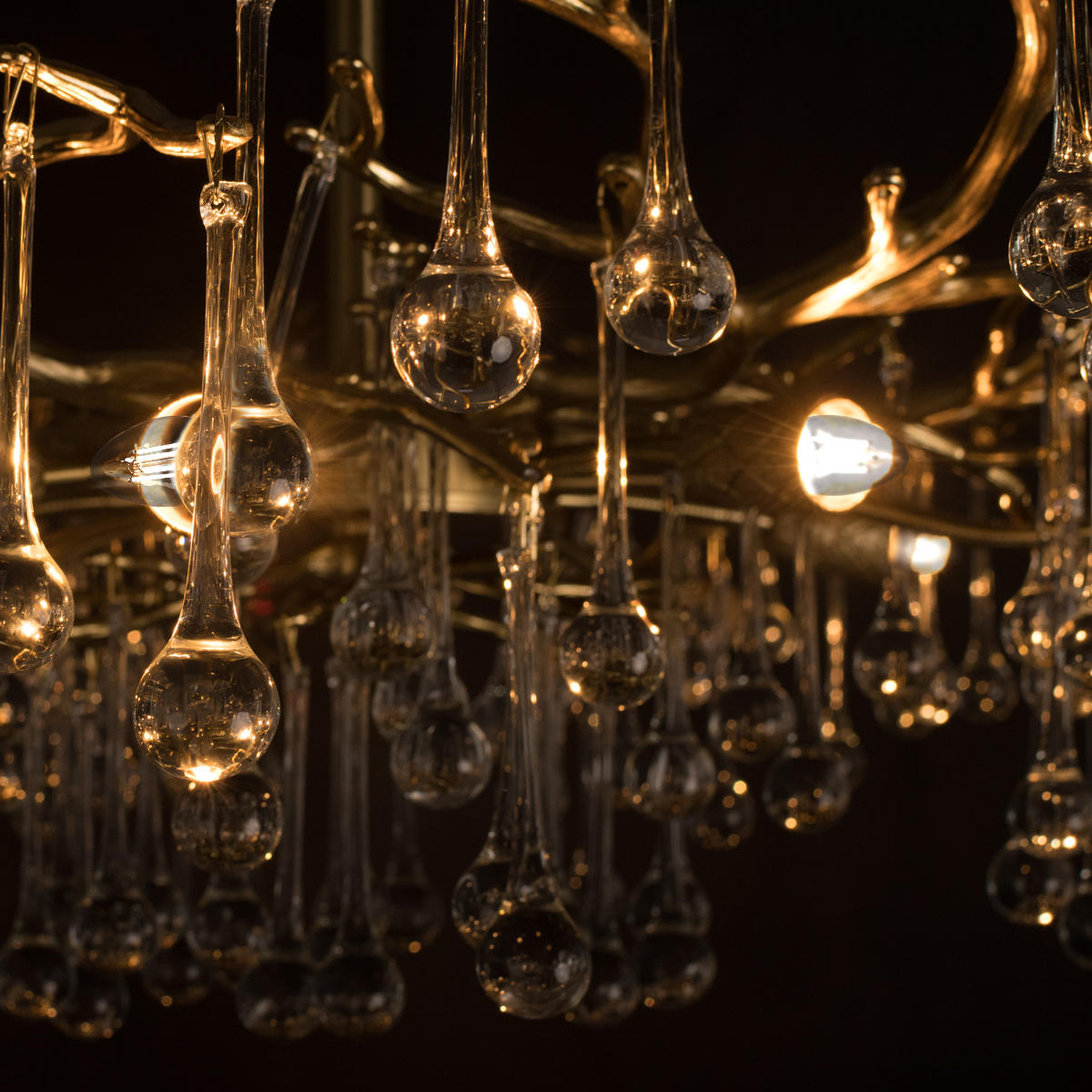 Люстра на штанге Loft IT Coral 10351/800C AB