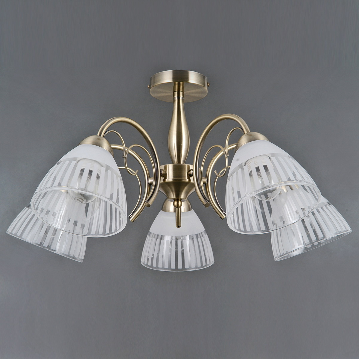 Люстра на штанге Illumico IL0434-5CSQ-79 AB