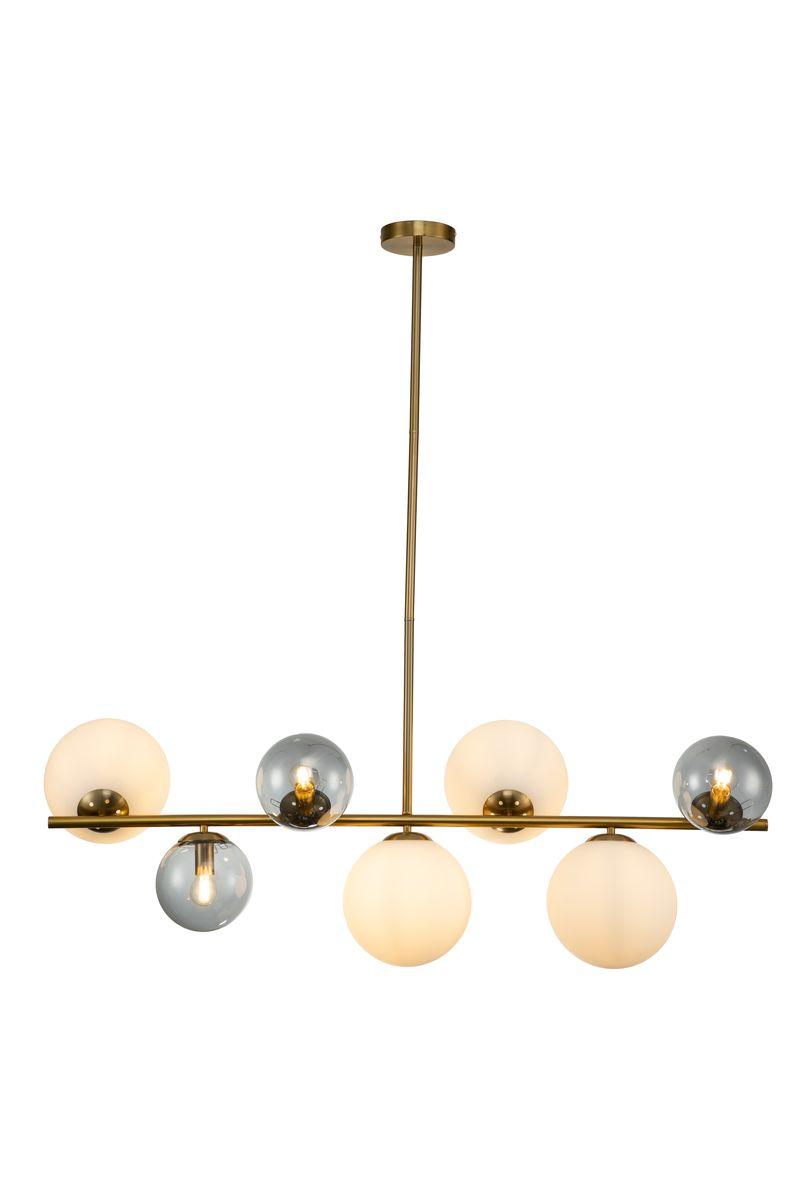 Люстра на штанге Indigo Duetto 11023/7R Bronze V000112