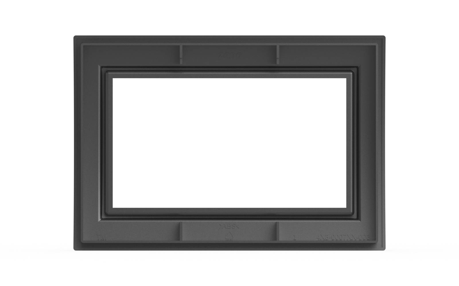 Рамка для двухместной розетки с заземлением ELBI Zena 608-011000-907