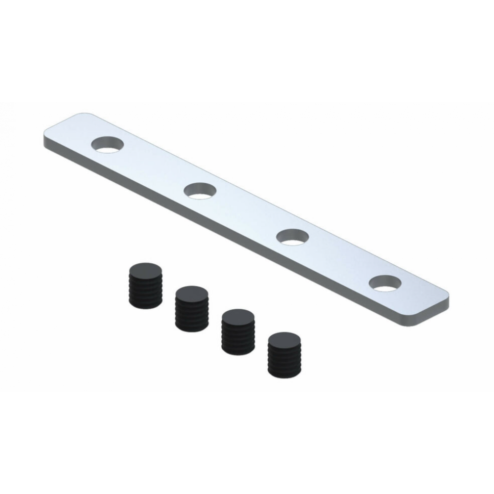 Прямой соединитель трек системы AM Group AM570 00005938 (2 крепежа, 8 винтов)