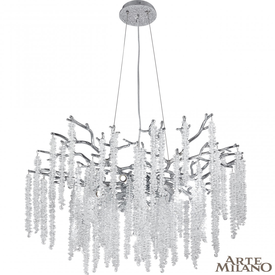 Подвесная люстра Arte Milano Milan 230901/D760/10/A Cr