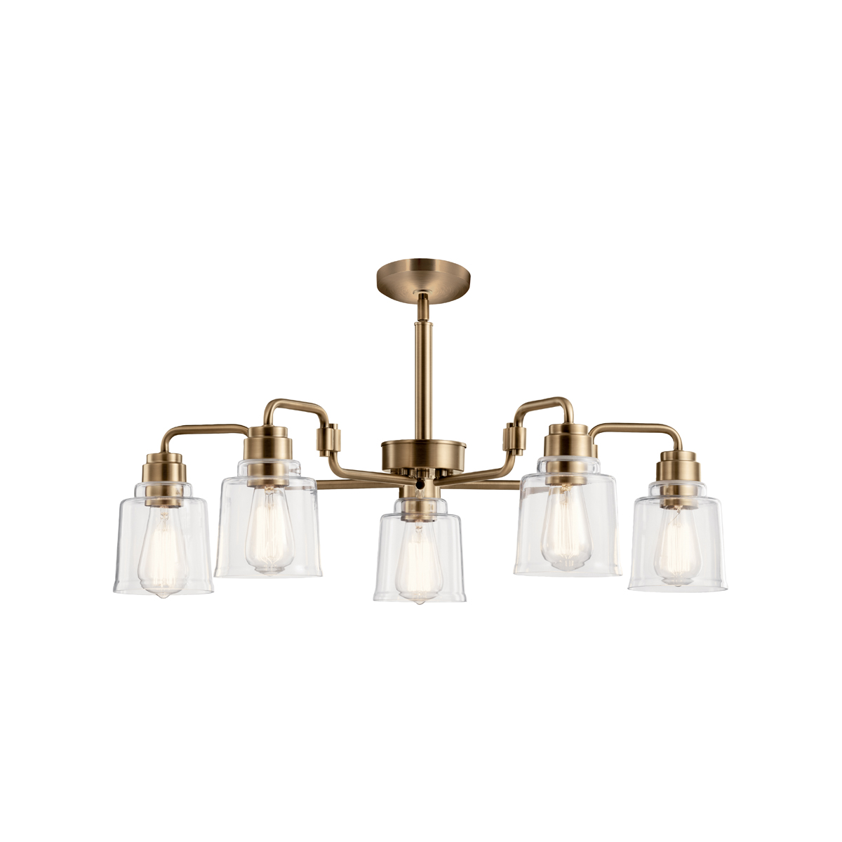 Люстра на штанге Kichler Aivian KL-AIVIAN5-WBR