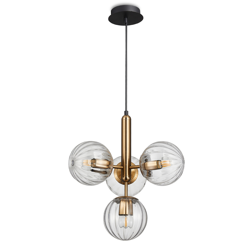 Подвесная люстра Simple Story 1206-4PL