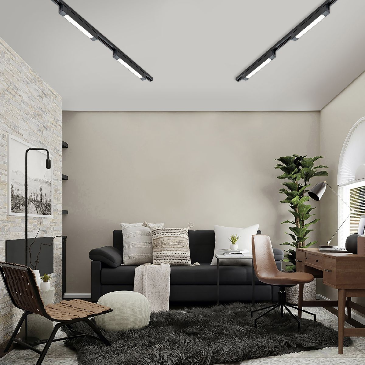 Трековый однофазный светильник Escada 20001TRU/01LED SBK