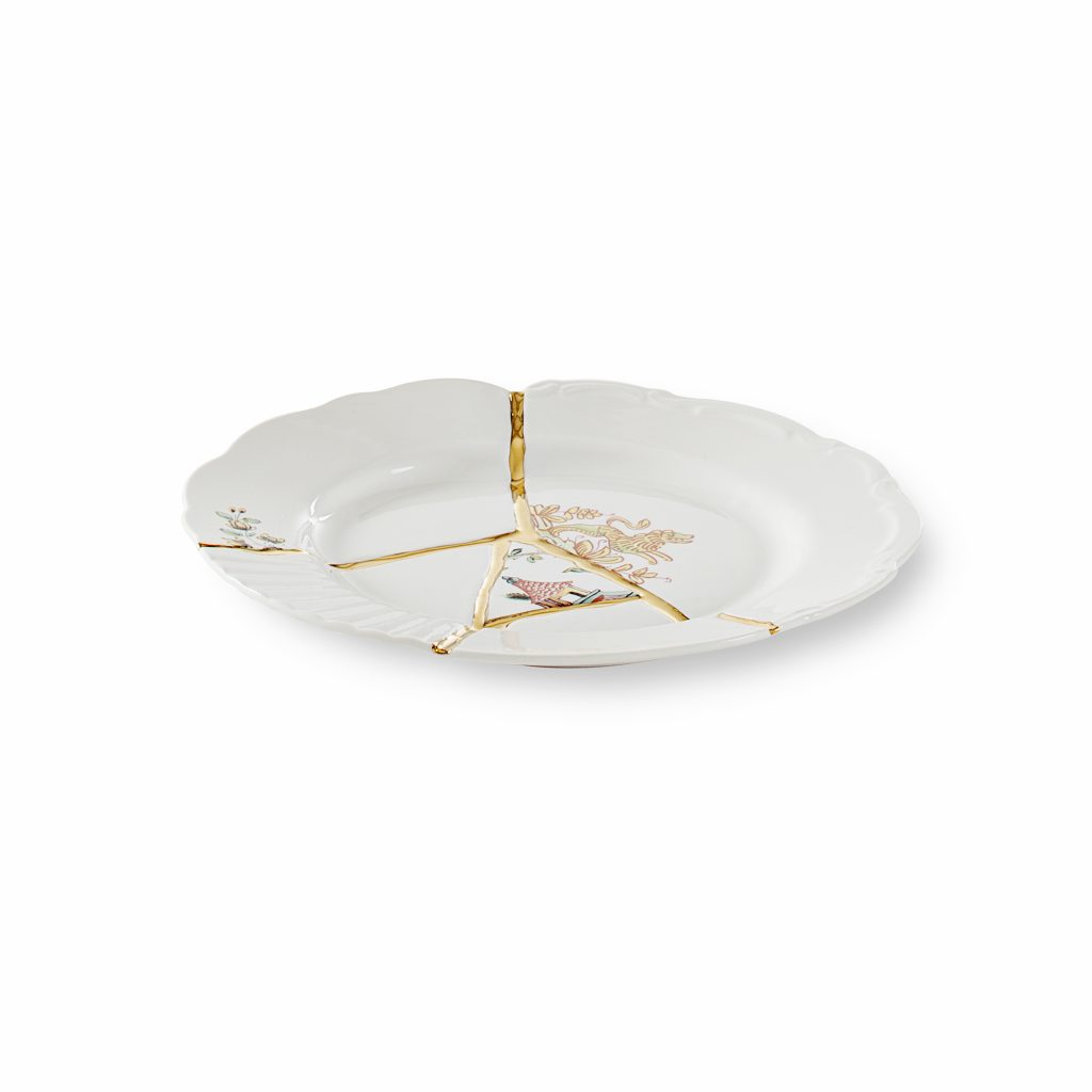 Десертная тарелка Seletti Kintsugi 09602