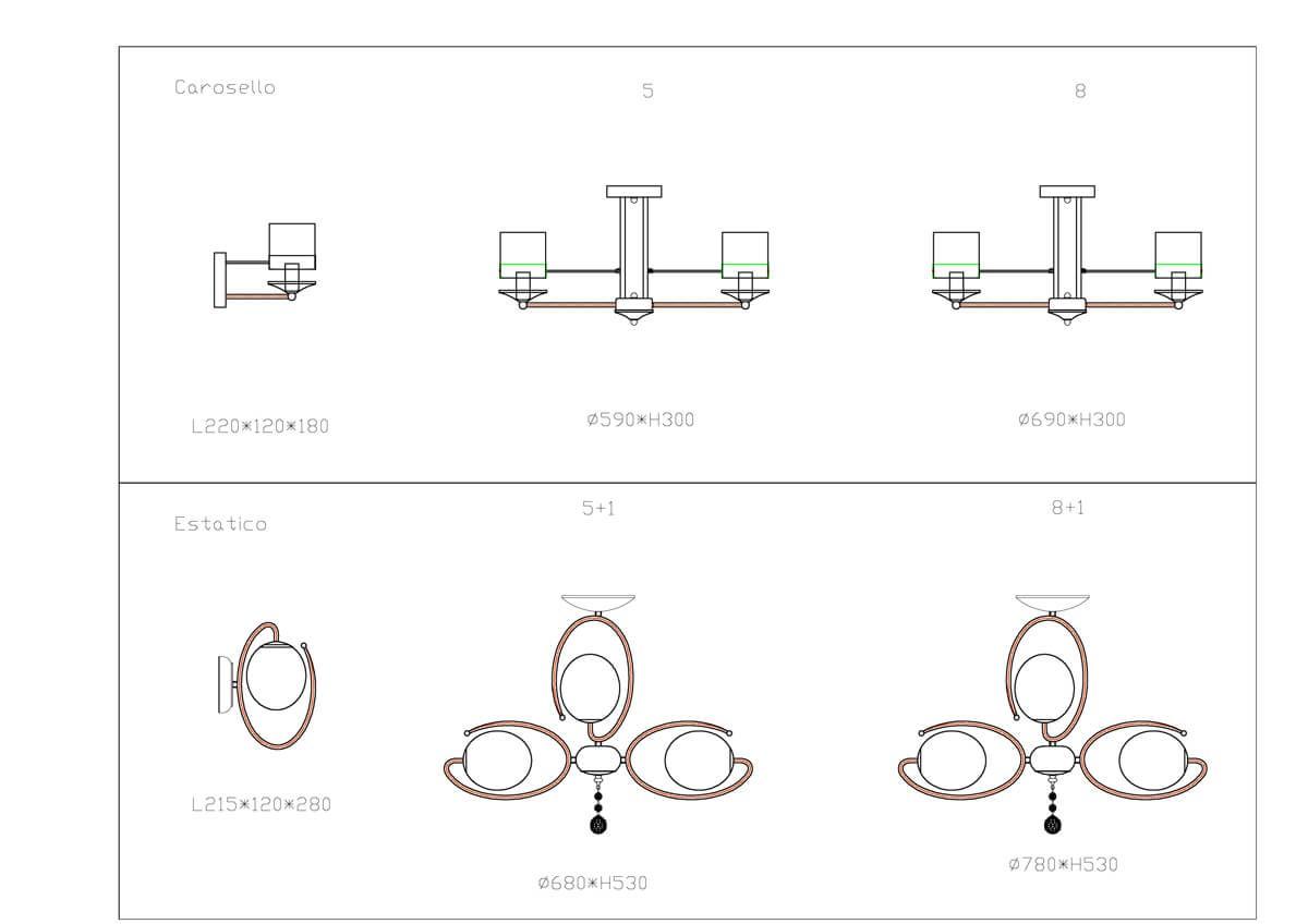 Бра Rivoli Carosello 3029-401 Б0038072