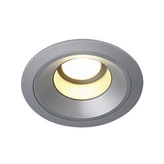 Встраиваемый светильник SLV LEDDISK HORN DL 2700K серебристый 160544