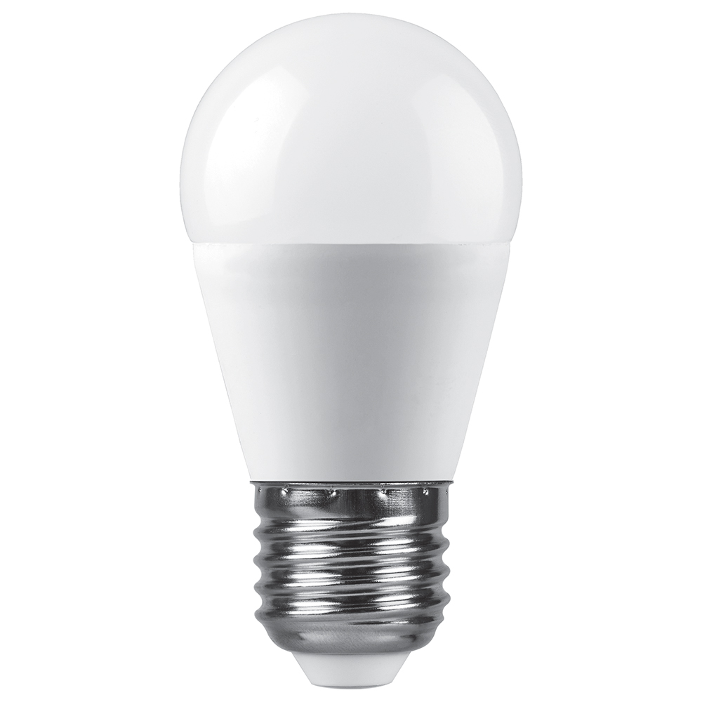 Лампа светодиодная Feron LB-990 шар матовый E27 15W 175-265V 6400K 52078