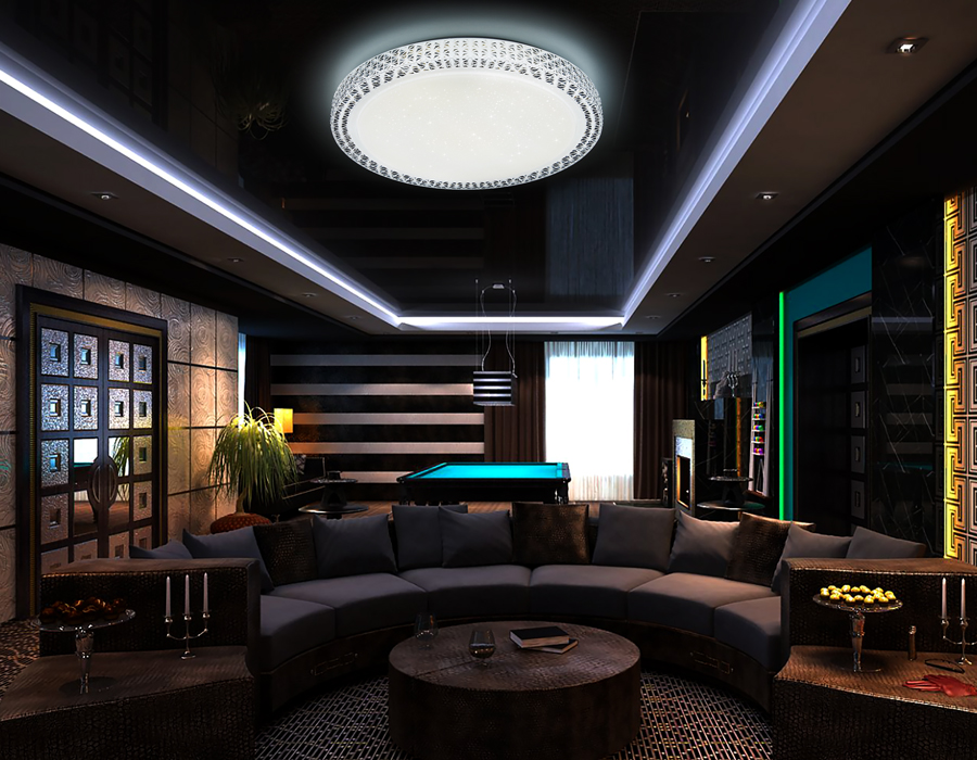 Потолочный светодиодный светильник Ambrella Light Orbital FF86