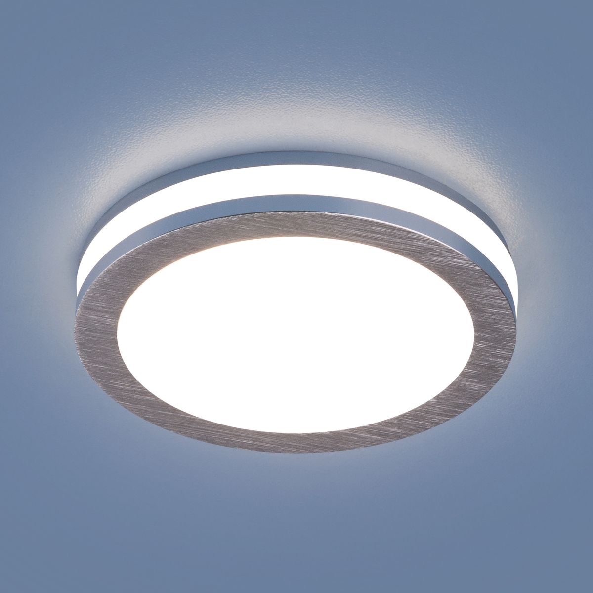 Встраиваемый светодиодный светильник Elektrostandard DSKR80 5W 4200K SN сатин/никель 4690389041327