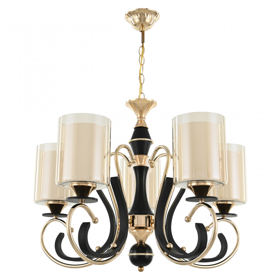 Подвесная люстра Arte Milano Florentia 302237/5 Bk/Gd УЦ